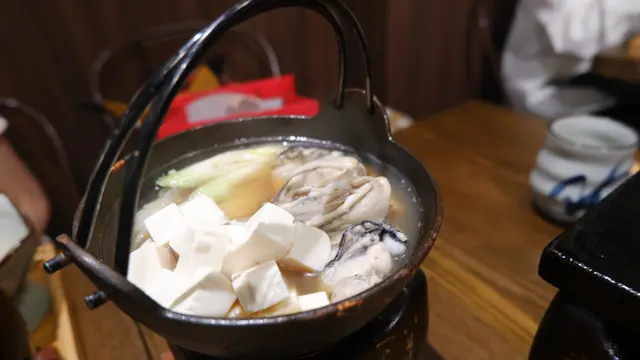 清酒煮廣島蠔鍋