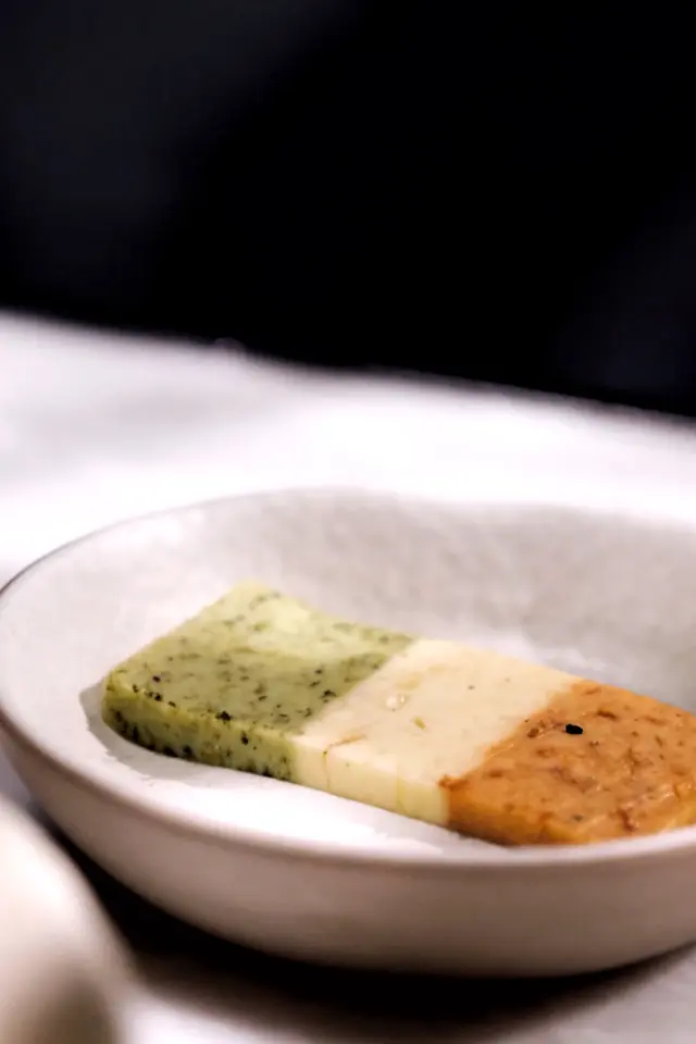 Butter with three flavours