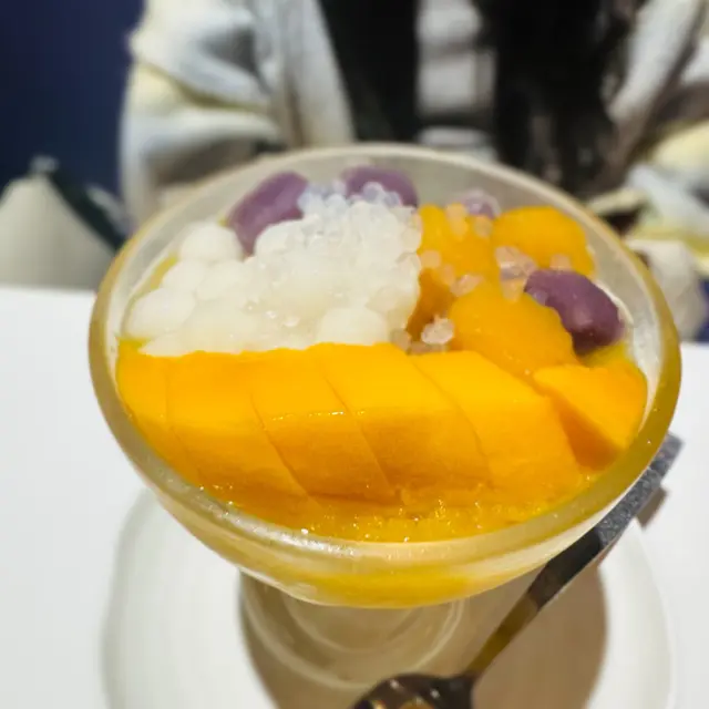 芒果芋圓冰