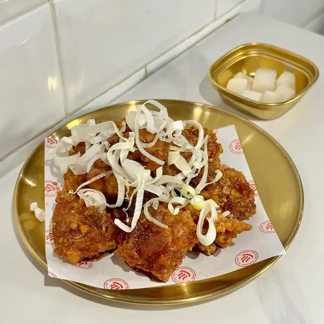 蒜蓉豉油炸雞