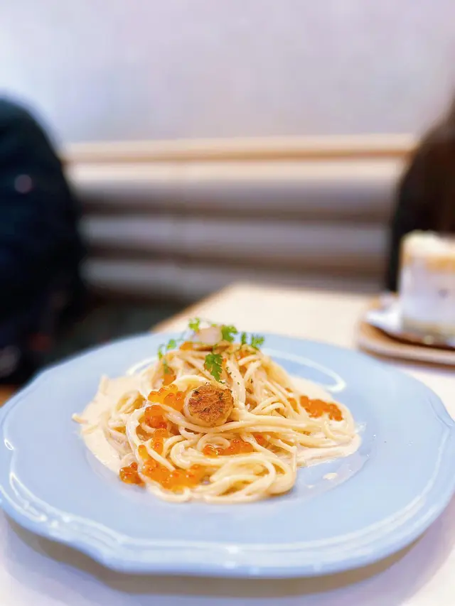 明太子醬三文魚籽意粉