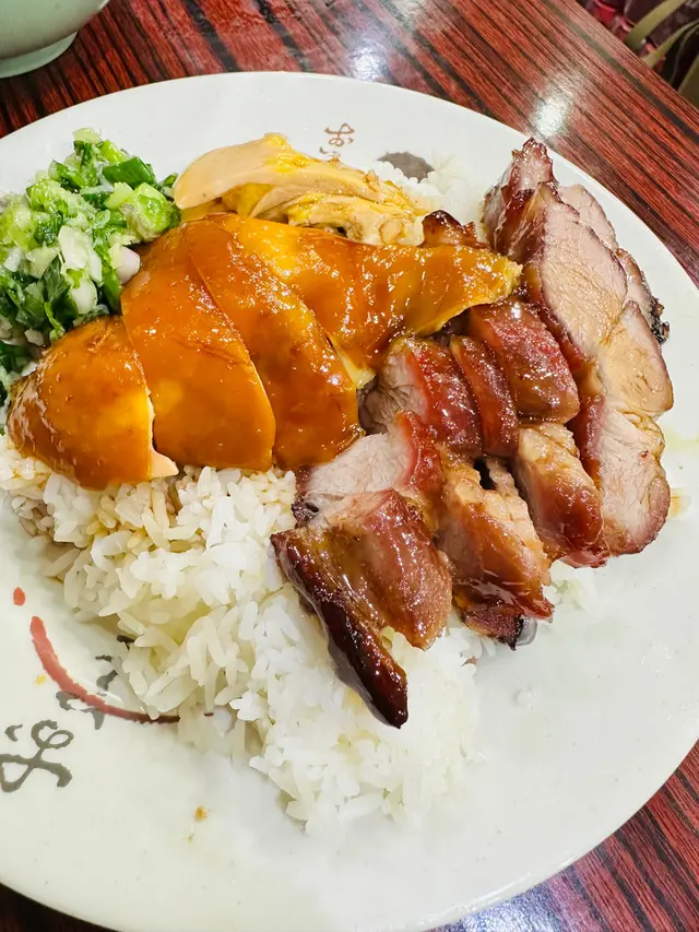 叉鵝瀨、肥叉油雞飯