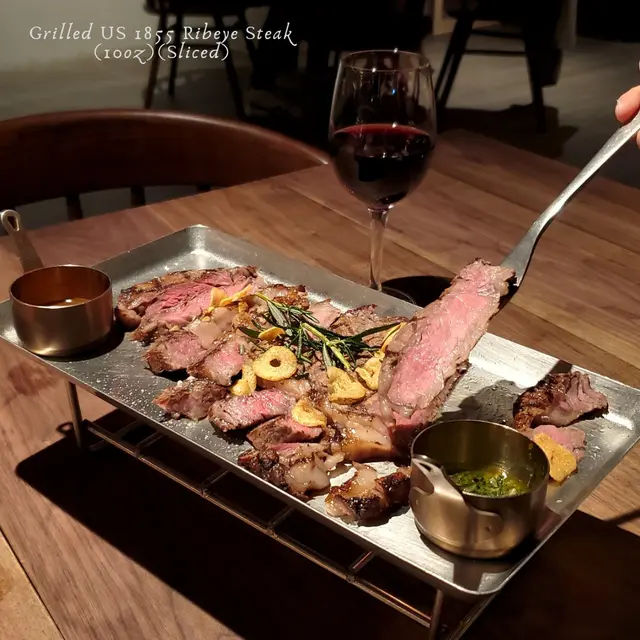 美國1855 安格斯肉眼牛扒 (10oz)(切片)