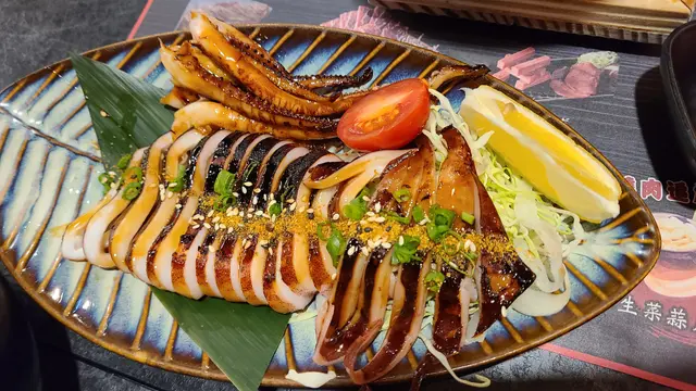 燒原隻日本魷魚