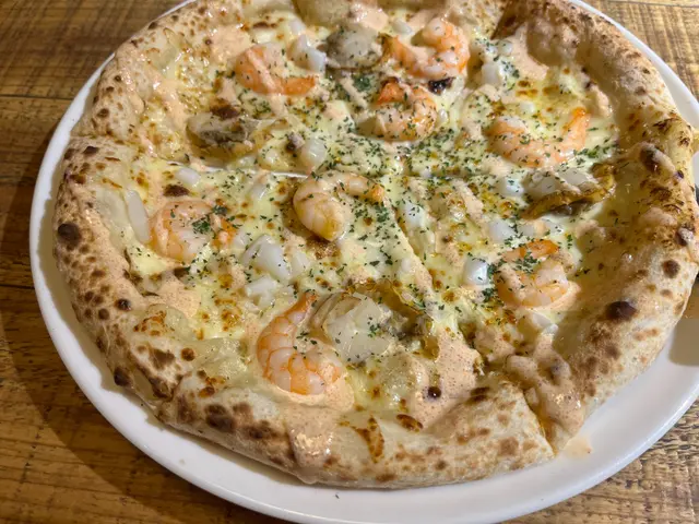 明太子海鮮披薩10”