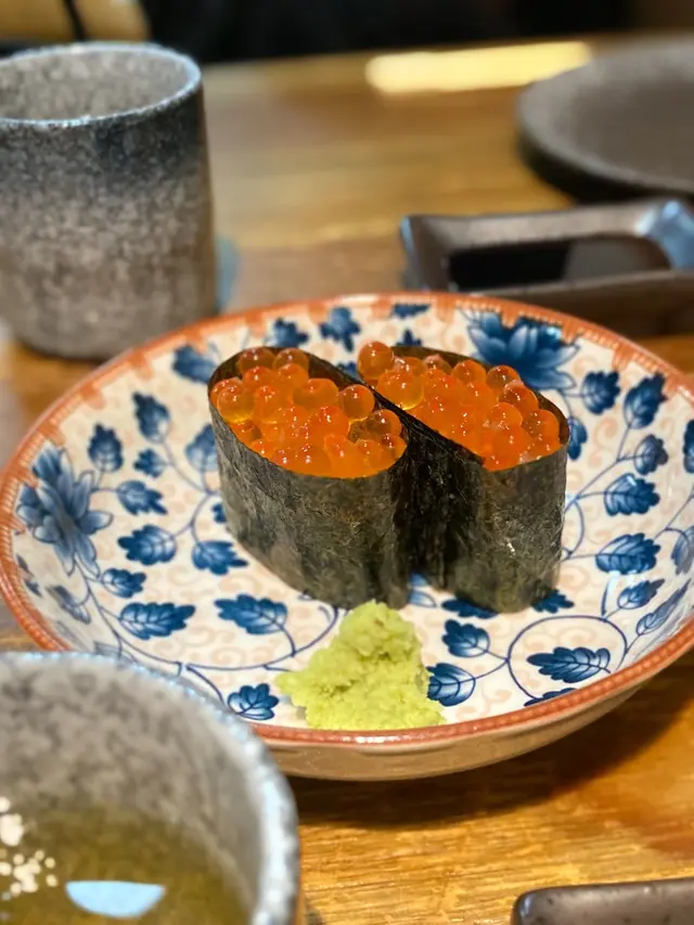 🍽三文魚籽軍艦（2件）