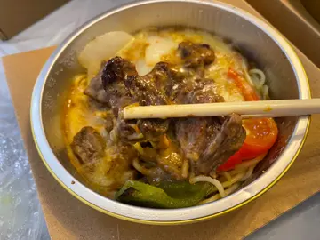 绵香沙嗲牛柳焗意粉