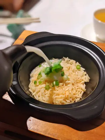 鱼汤带子脆米