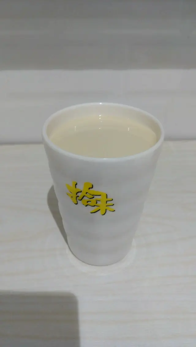 質感濃稠,豆味濃郁,甜度恰到好處
