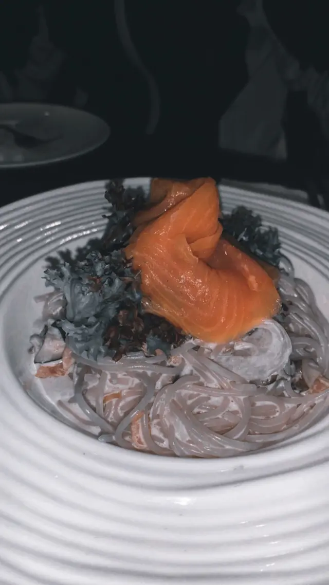 煙三文魚卡邦尼意粉