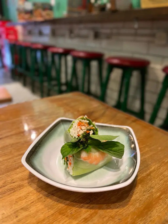 鮮蝦扎肉米紙卷