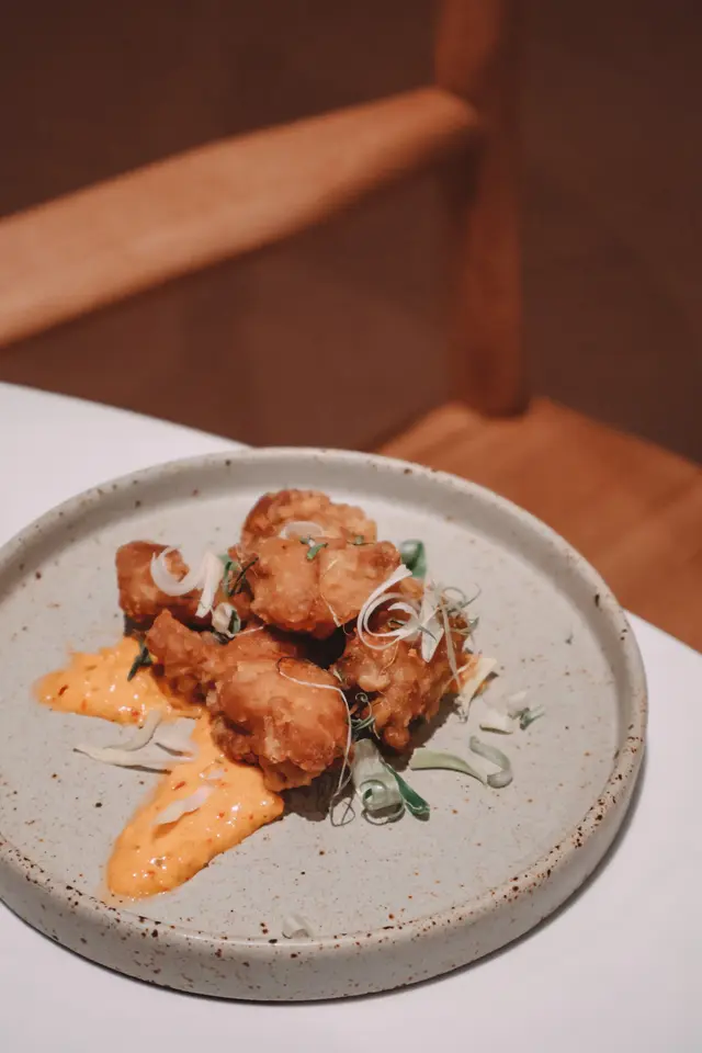  SENSU Fried Chicken. Kimchi Mayonnaise