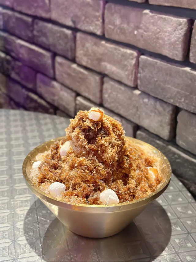 黑糖蜜黃豆粉麻薯刨冰