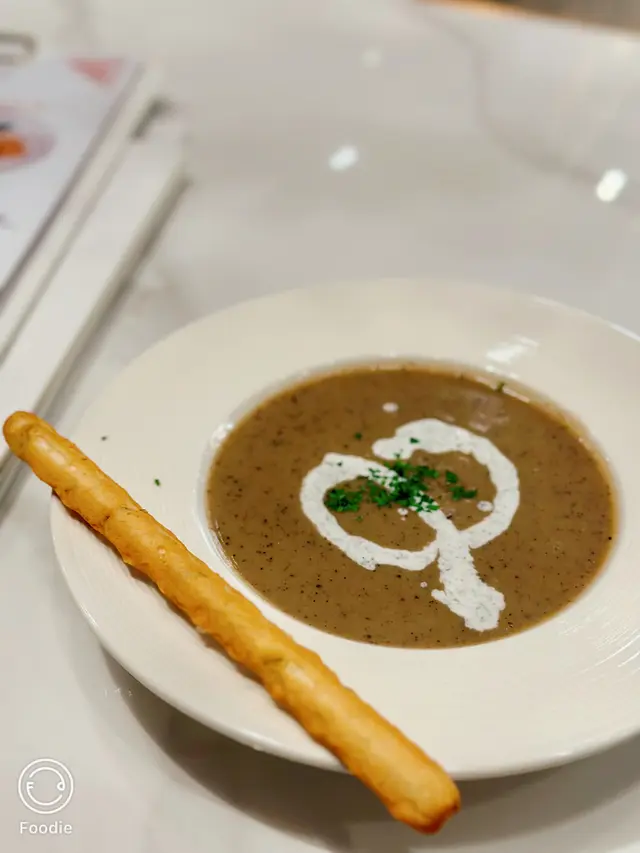 黑松露野菌忌廉湯