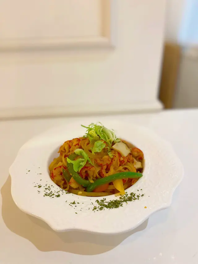 韓式小龍蝦燴扁意粉