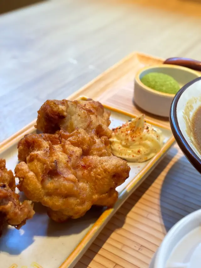 🍽 唐揚雞配日式咖喱湯讚岐烏冬