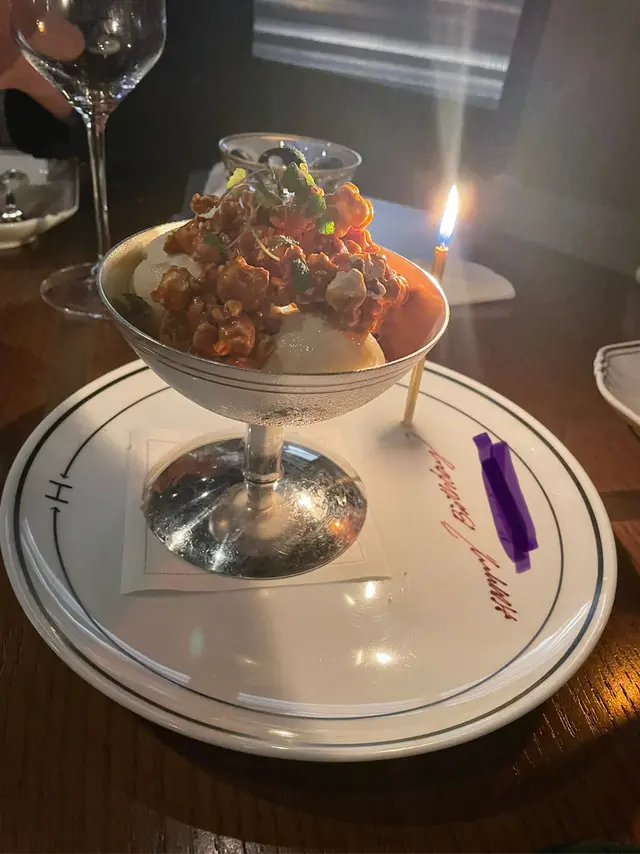 Sweet  corn  sundae