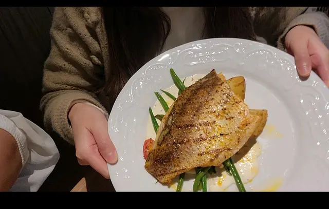 本身不太好魚，但這個魚不會腥，而且配搭這個汁味道會有點清爽唔會油膩