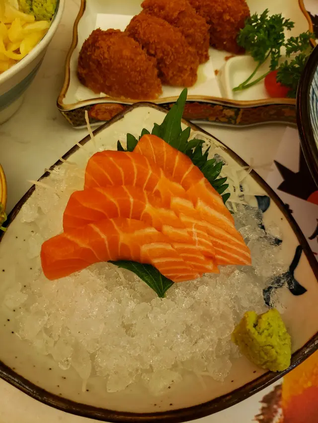 追加三文魚刺身