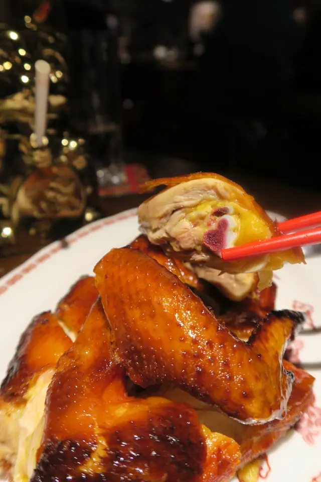 煙燻脆皮三黃雞