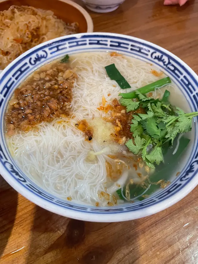 肉燥湯新竹米粉