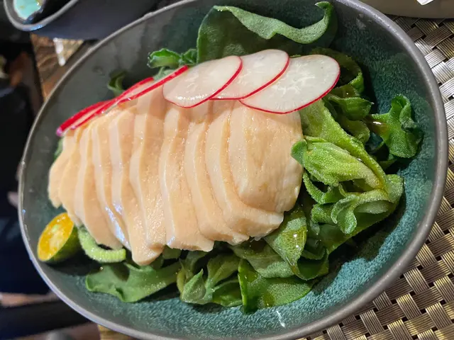 慢煮青檸雞胸肉沙律