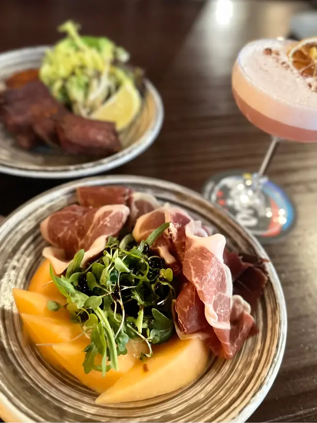 伊比利亞火腿配蜜瓜