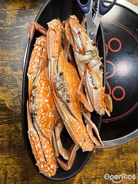 凍蟹 - 大埔的麻甩爐海鮮雞煲私房菜