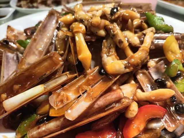 豉椒炒蟶子皇