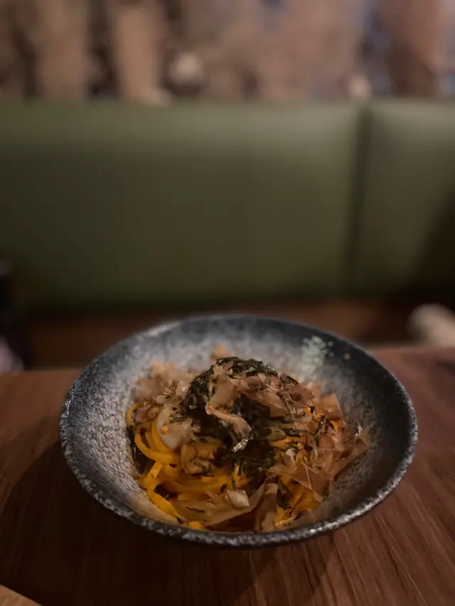 北海道帆立貝海膽醬扁意粉