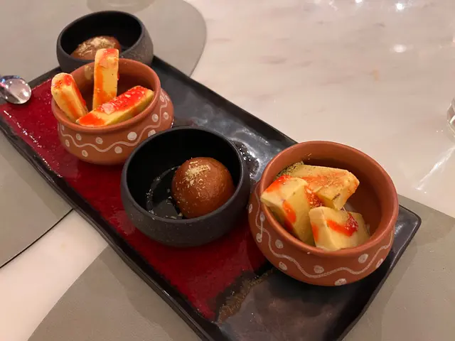 Bombay Jamun and Kulfi (Saffron)