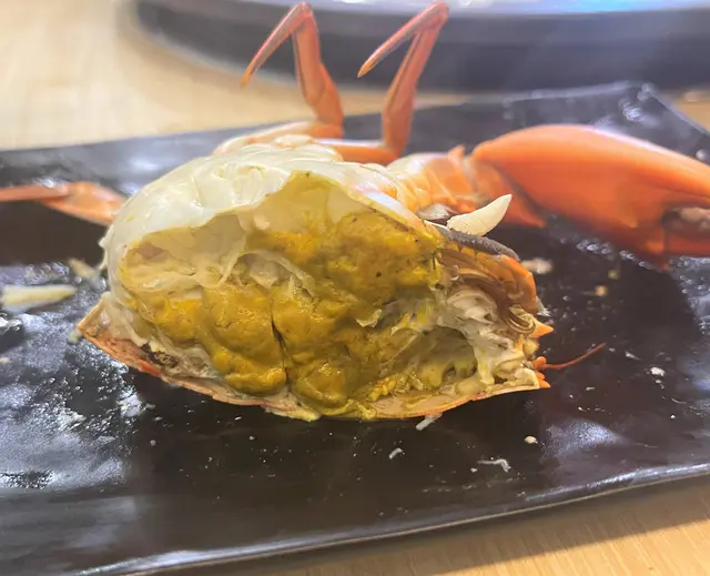 罕有藻食綠膏蟹