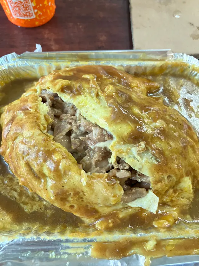 芝士咖喱蛋包飯