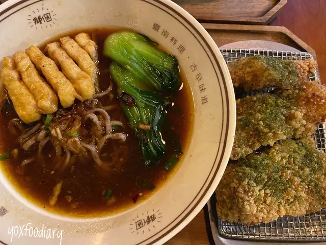 香酥魚菲力紅燒黑麥麵