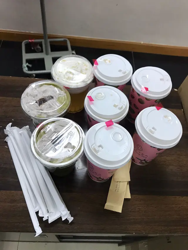 皇牌宇治金時堅果奶蓋茶