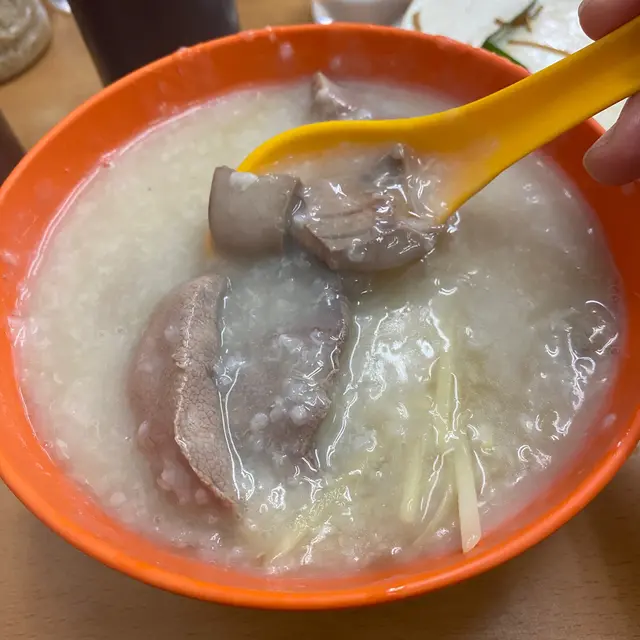 豬膶豬腰粥