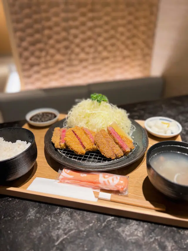 吉列日本A4和牛定食