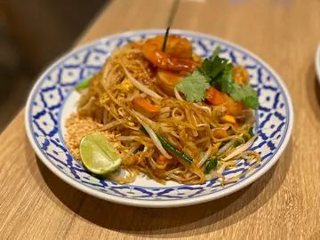 泰式大虾炒金边粉