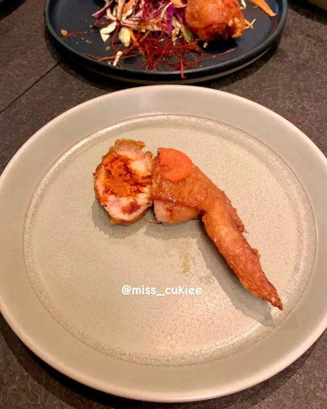 Mentaiko Chicken wings