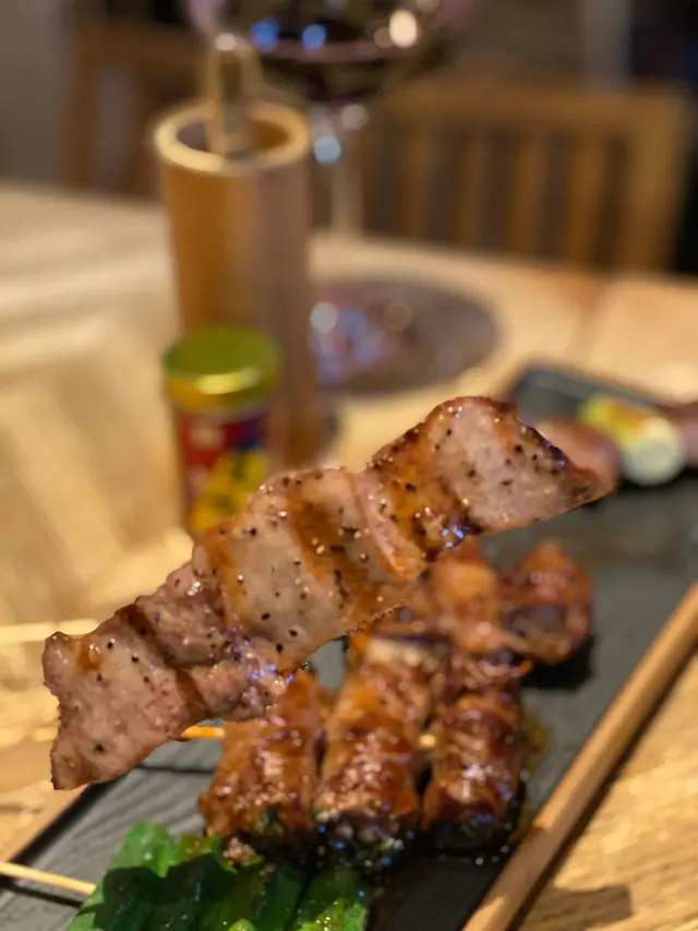特上牛肉串燒盛合