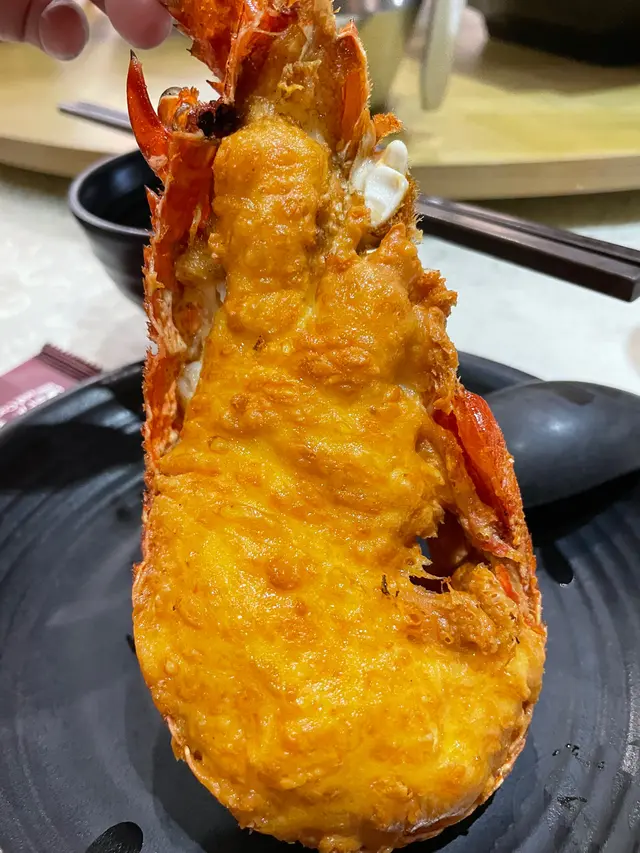 脆皮芝士焗龍蝦