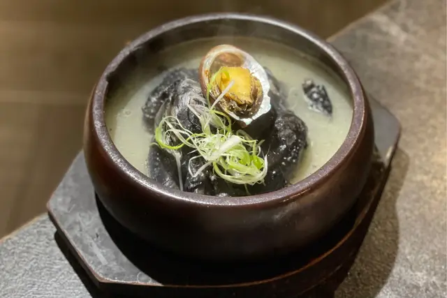 濟州鮑魚人蔘雞湯