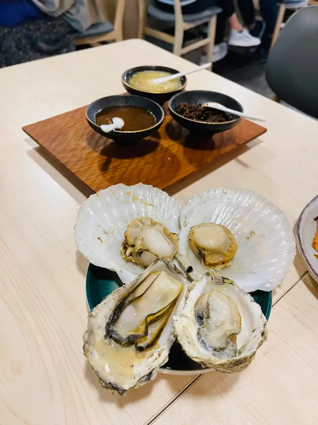 燒牡蠣帆立貝