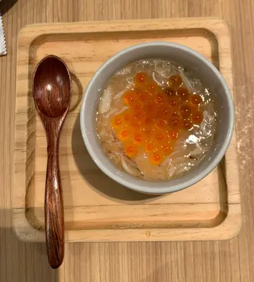 蟹肉海鮮蒸蛋