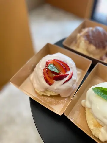 Strawberry & creampancake