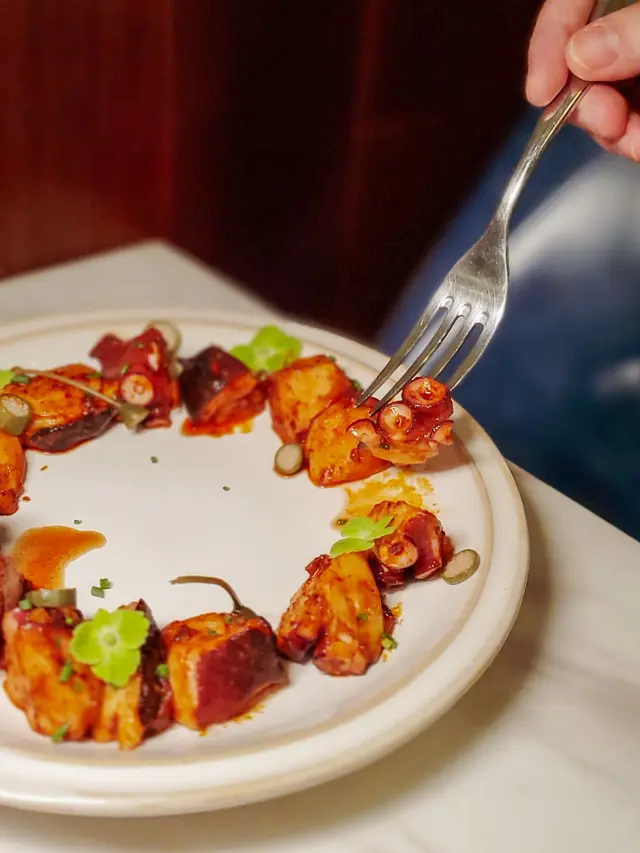 西班牙·烤八爪魚