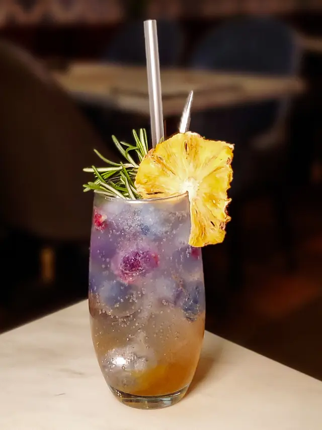 菠蘿·柚子蜜梳打