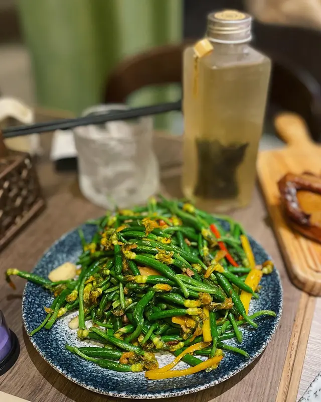 田園炒花青苗 (XO醬)