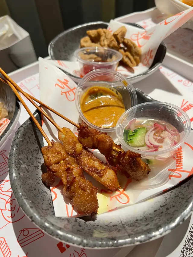 泰式雞肉串燒