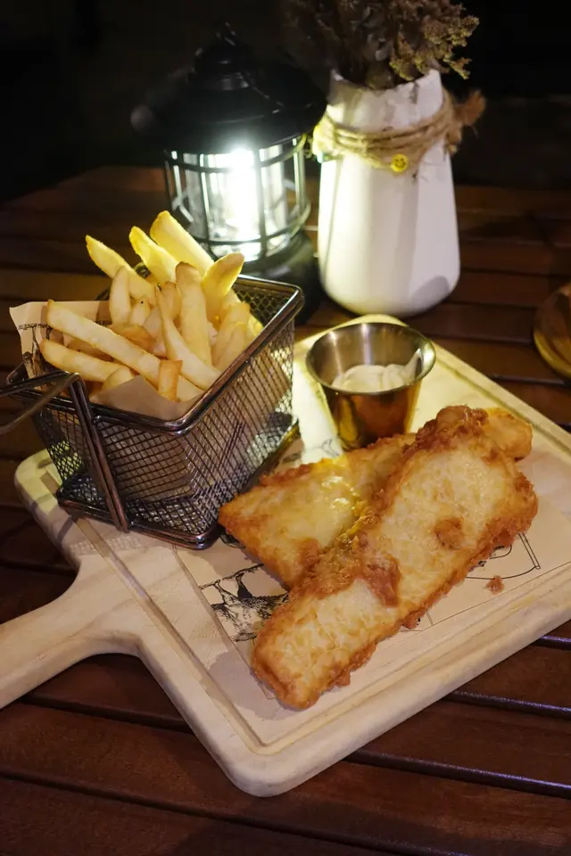 英倫風炸魚薯條